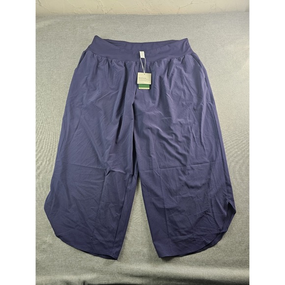 HALARA Pants - Halara Breezful Pant Wide Leg Women 2X Blue High Waisted Stretch Lightweight New